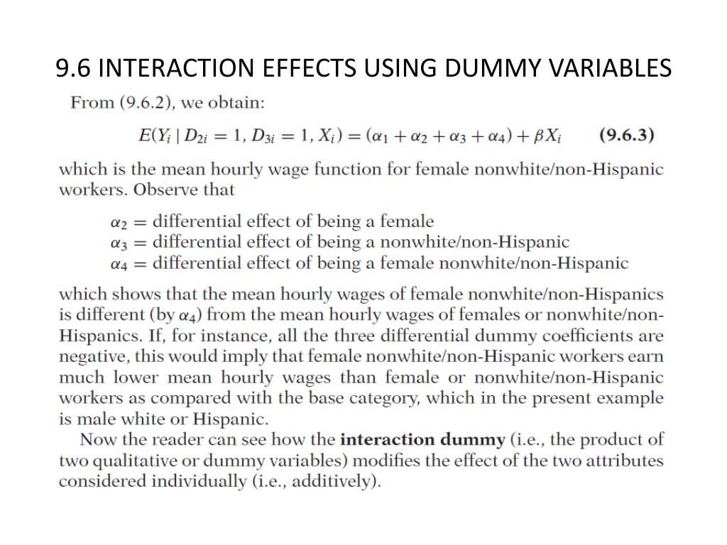 PPT ECONOMETRICS I PowerPoint Presentation, free download ID1882621
