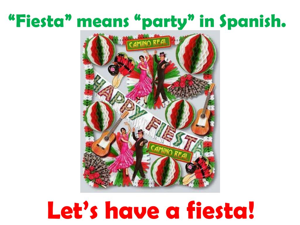 PPT Let’s Have a Fiesta! PowerPoint Presentation, free download ID