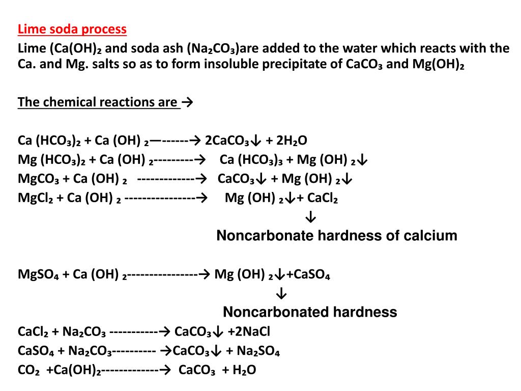 PPT WATER SOFTENING & ION EXCHANGE—ZEOLITE PROCESS PowerPoint
