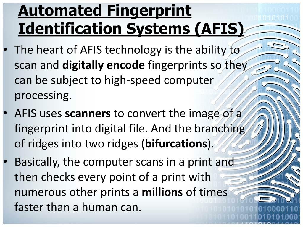 PPT C12 Fingerprints PowerPoint Presentation, free download ID1886594