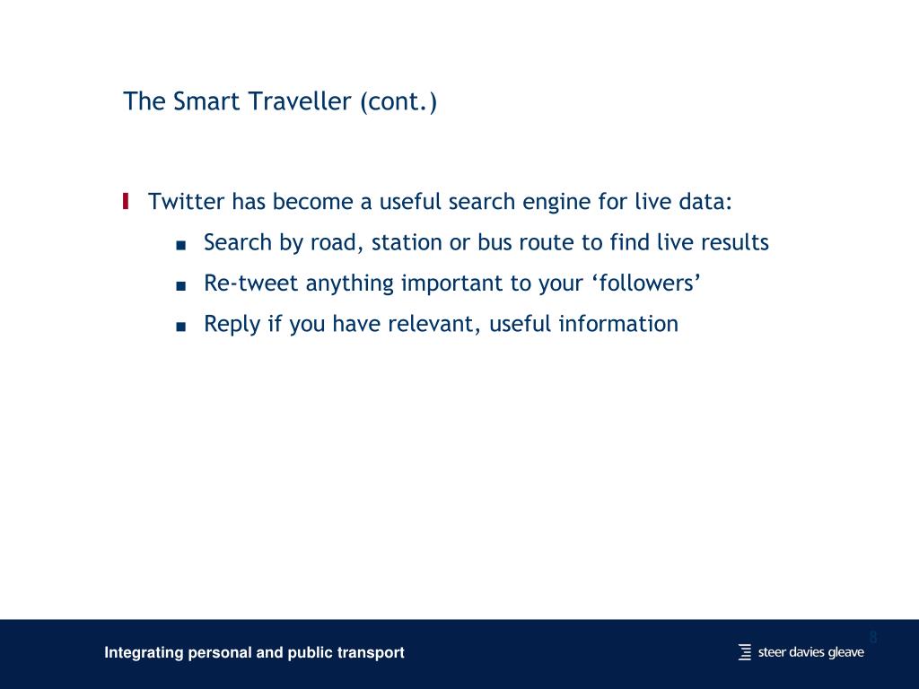PPT The Smart Traveller PowerPoint Presentation, free download ID