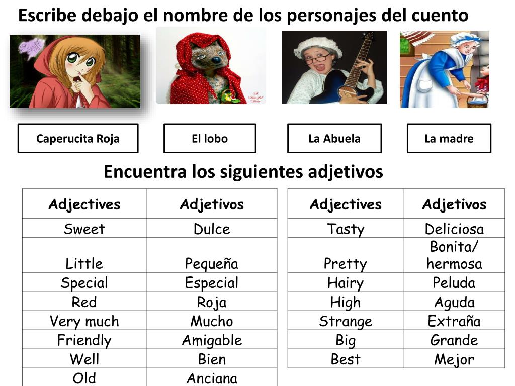 PPT Caperucita Roja PowerPoint Presentation, free download ID1891121