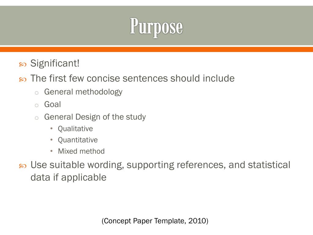 PPT Concept Paper PowerPoint Presentation, free download ID1891168