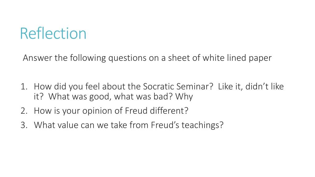 PPT Sigmund Freud PowerPoint Presentation, free download ID1891308