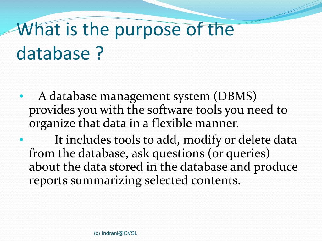 PPT Database PowerPoint Presentation, free download ID1892681