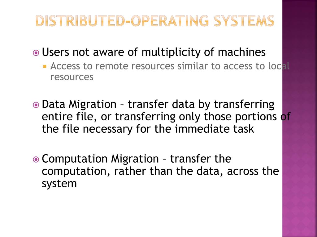 PPT Distributed Operating System PowerPoint Presentation, free