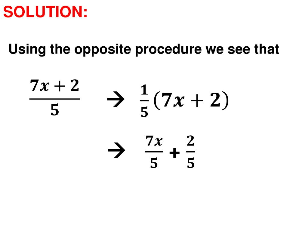 PPT 1.7 Distributive Property PowerPoint Presentation, free download