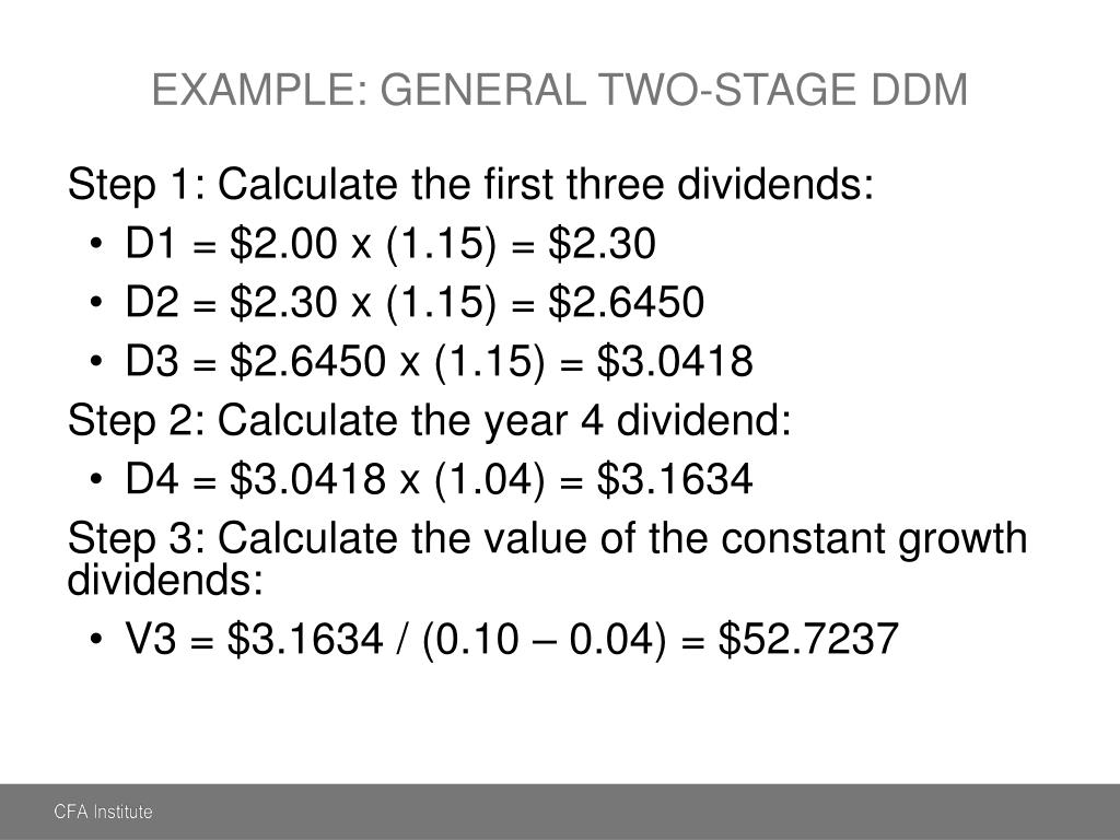 PPT Discounted Dividend Valuation PowerPoint Presentation, free