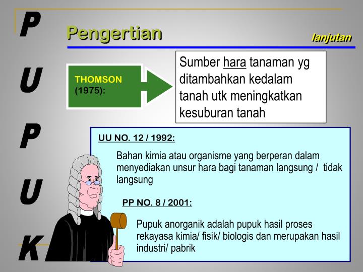 PPT PUPUK DAN PEMUPUKAN PowerPoint Presentation ID1895228