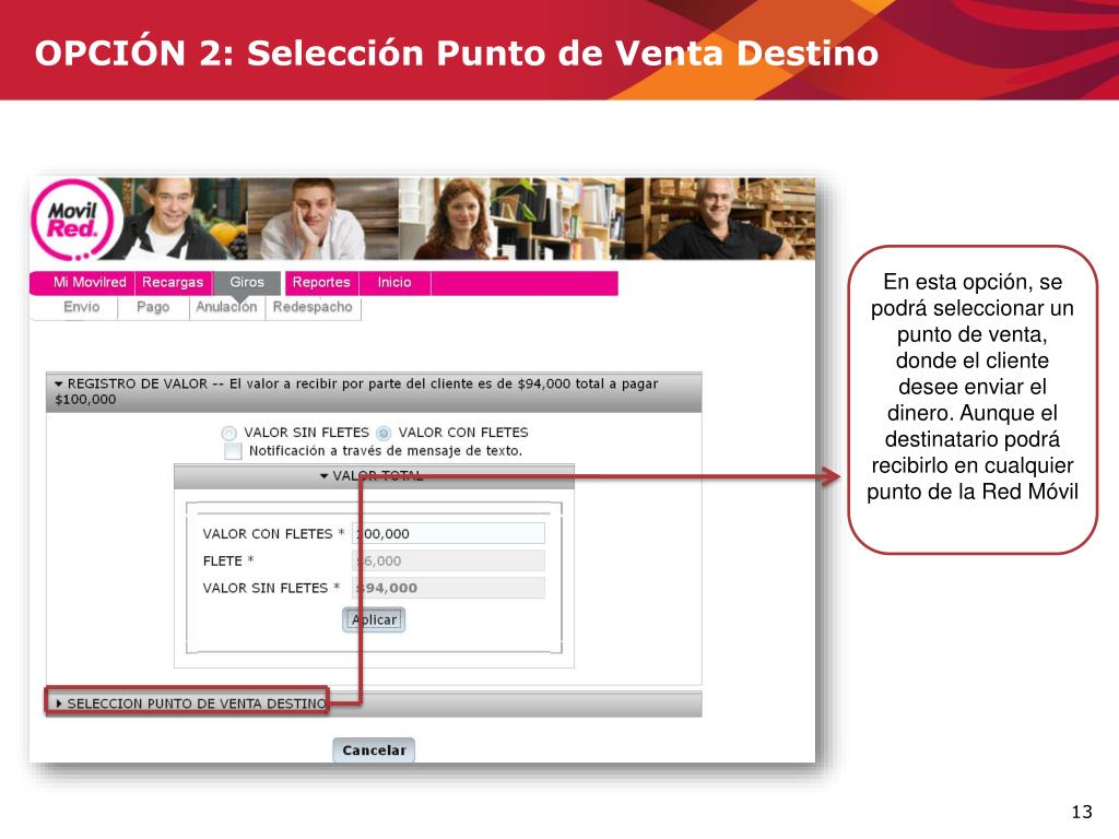 PPT Instructivo Venta de Giros Postales Nacionales Código del