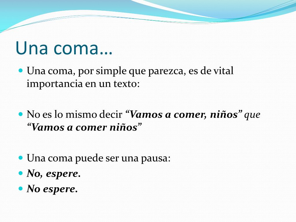 PPT La coma, el punto y coma y el punto. PowerPoint Presentation, free download ID1896119