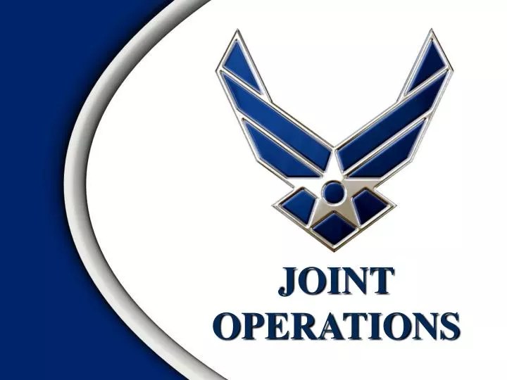 PPT JOINT OPERATIONS PowerPoint Presentation, free download ID1897209