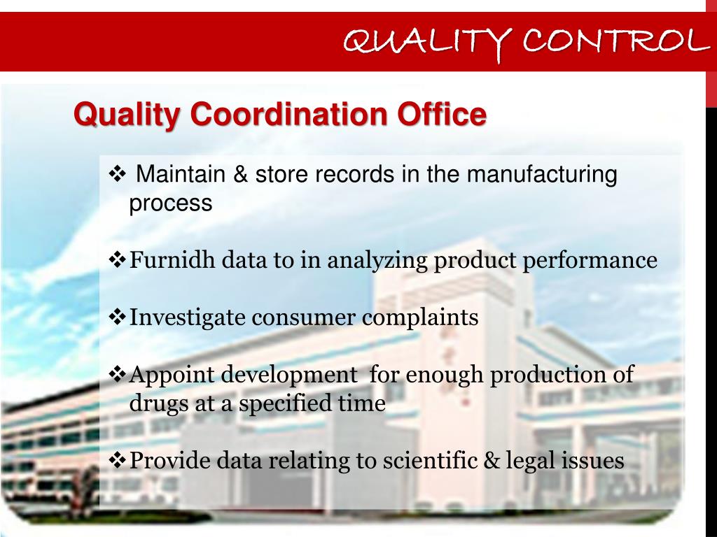 PPT Chapter 1 quality control PowerPoint Presentation, free download
