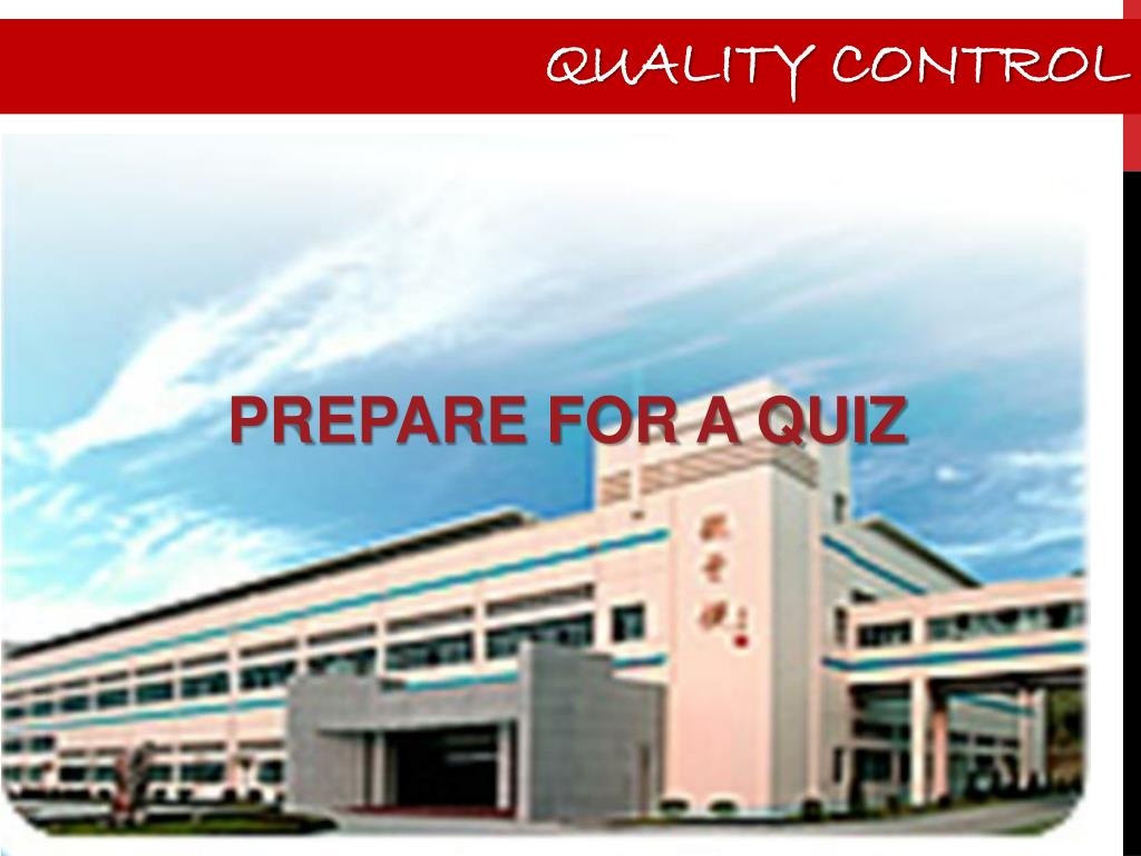 PPT Chapter 1 quality control PowerPoint Presentation, free download