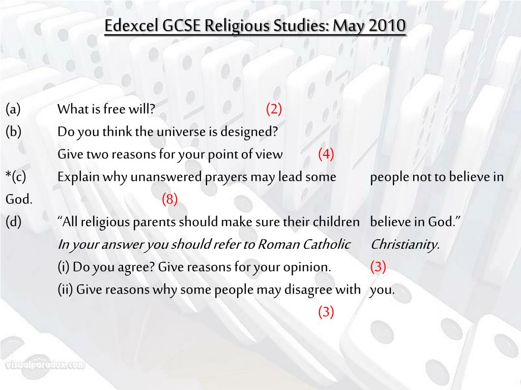 PPT Edexcel GCSE Religious Studies PowerPoint Presentation, free
