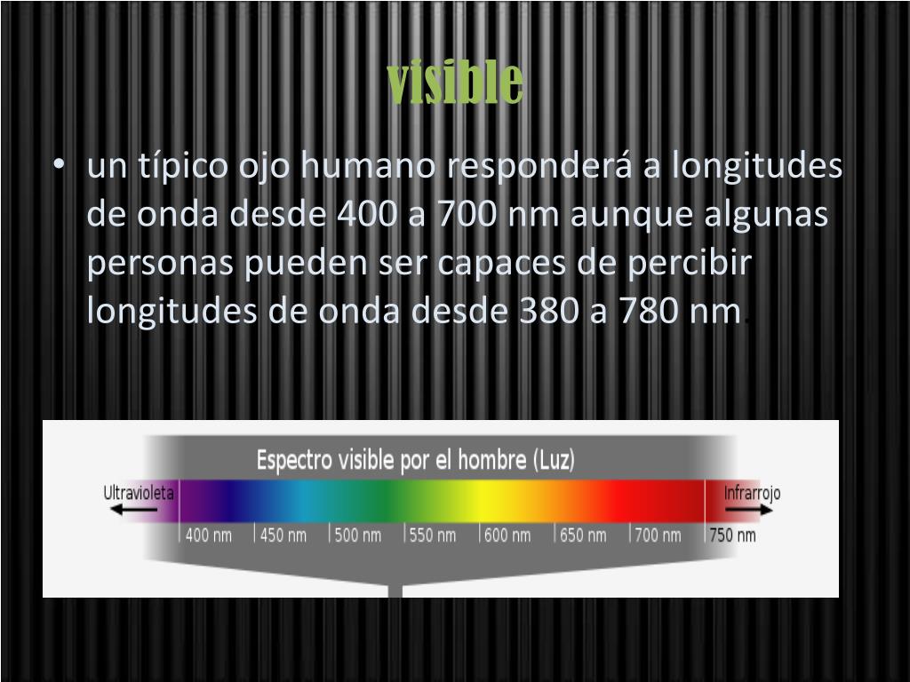 PPT Espectro electromagnético PowerPoint Presentation