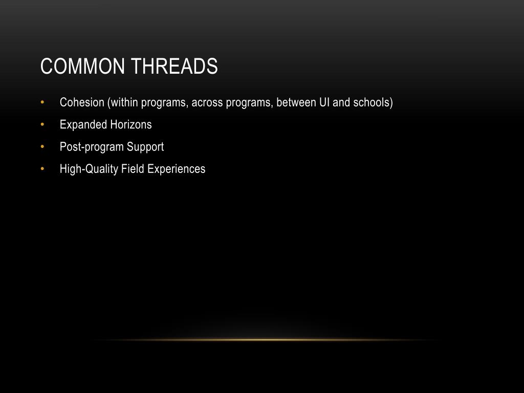 PPT Common threads PowerPoint Presentation, free download ID1906912