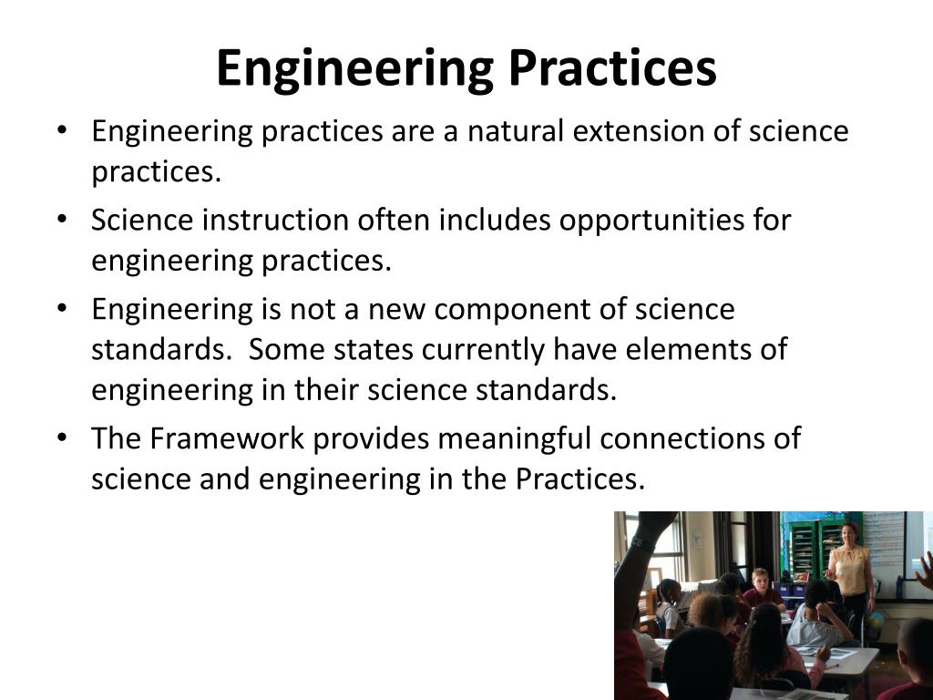 PPT Scientific and Engineering Practices in the Framework and Next