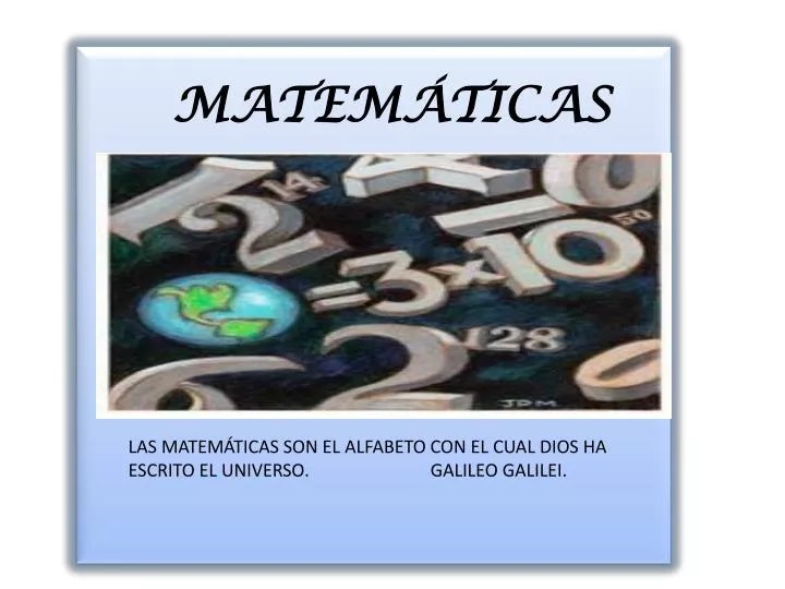 PPT MATEMÁTICAS PowerPoint Presentation, free download ID1909332