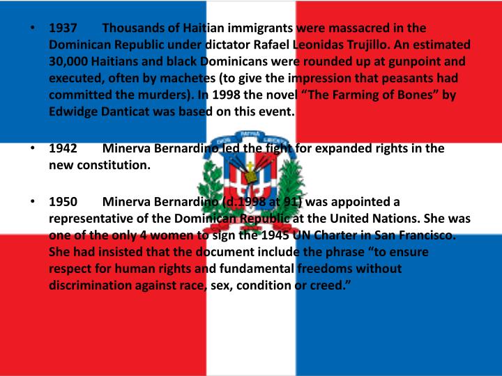 PPT Dominican Republic Timeline PowerPoint Presentation ID1909369