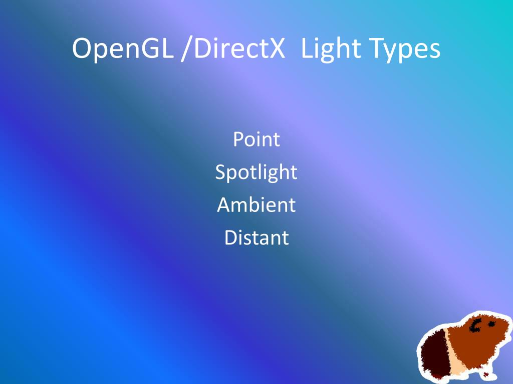 PPT CSE4MOD Lighting PowerPoint Presentation, free download ID1910391