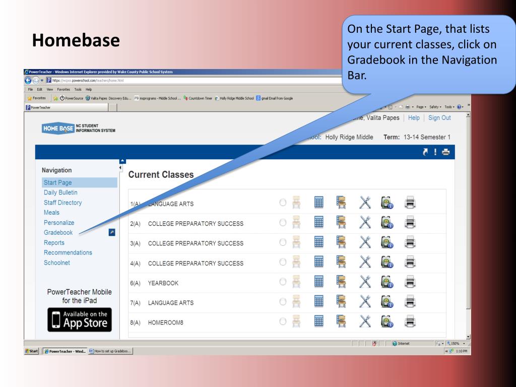 PPT Powerschool Training **Revised copy. Please alert me to errors