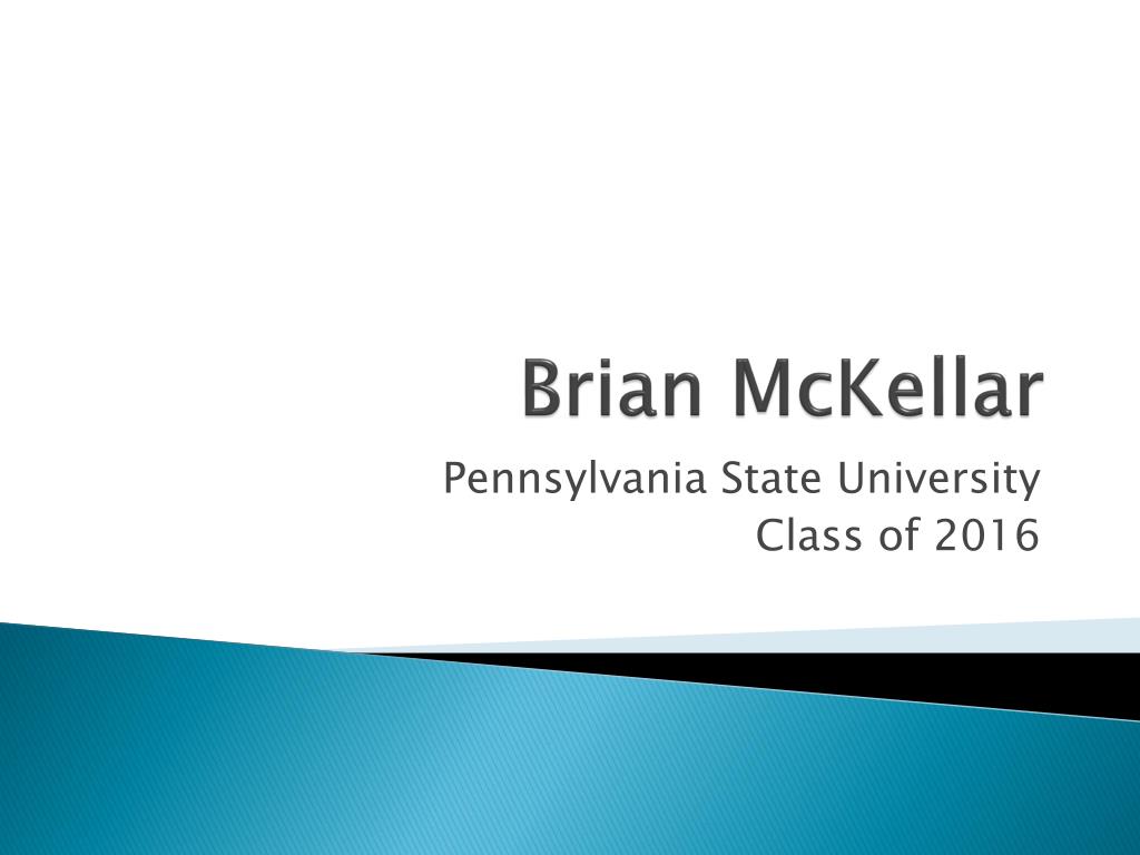 PPT Brian McKellar PowerPoint Presentation, free download ID1914246