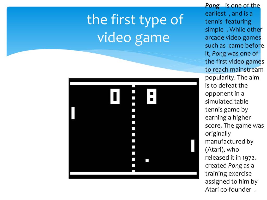 PPT The history of video games PowerPoint Presentation, free download