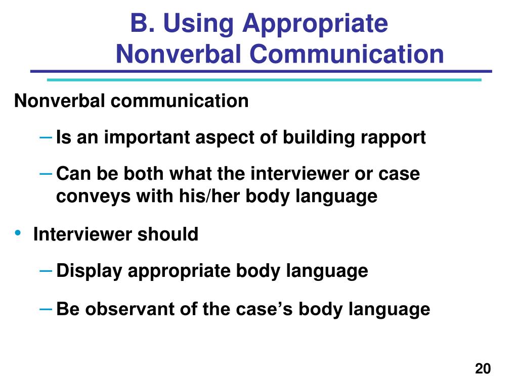 PPT Communication Skills for Building Rapport During