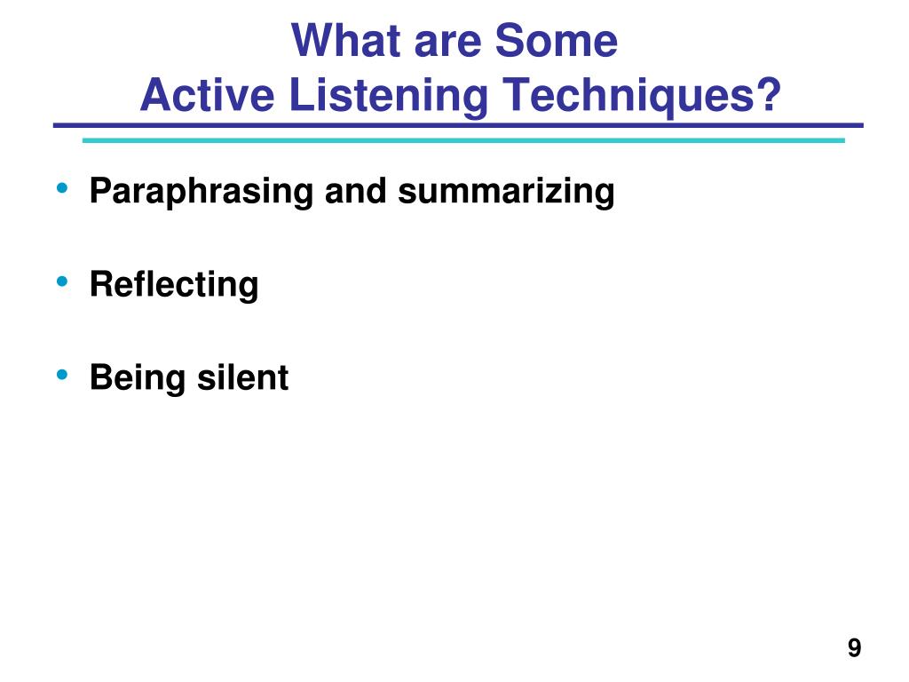 PPT Communication Skills for Building Rapport During