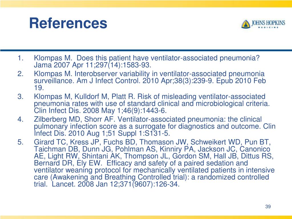 PPT CUSP for VAP EVAP NHSN VAE Surveillance Definition