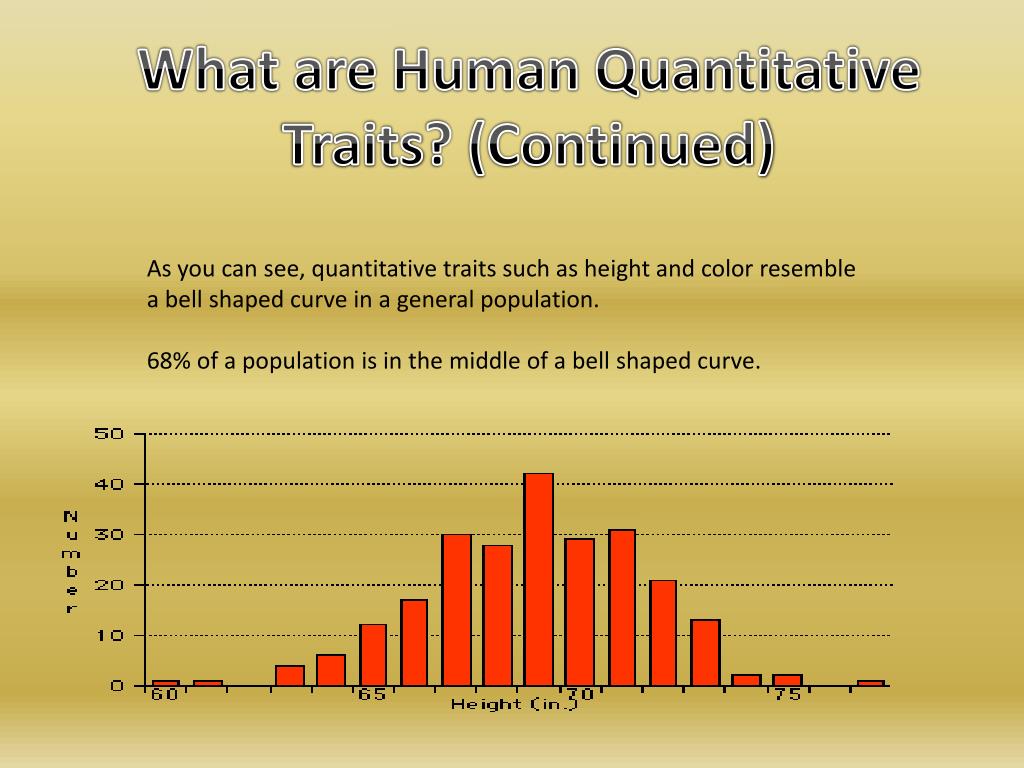 PPT Human Quantitative Traits PowerPoint Presentation, free download