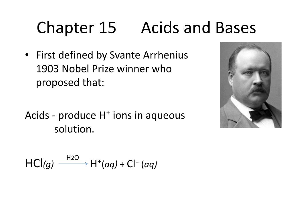 PPT Chapter 15 Acids and Bases PowerPoint Presentation, free download