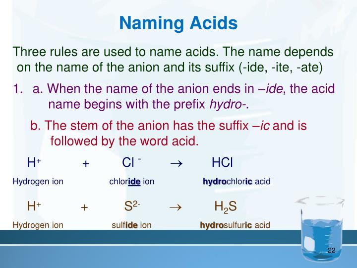 PPT Chapter 9 Chemical Names and Formulas Section 9.1 Naming Ions