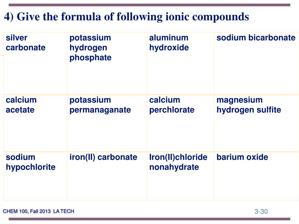 PPT Chemistry 100(02) Fall 2013 PowerPoint Presentation, free