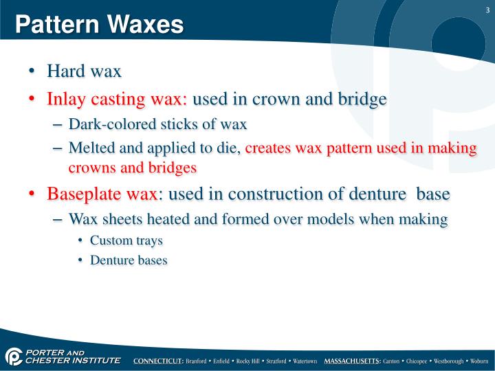 PPT Dental Waxes PowerPoint Presentation ID1921433