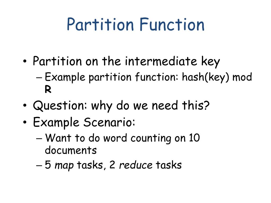 PPT Lecture 12 MapReduce Simplified Data Processing on Large