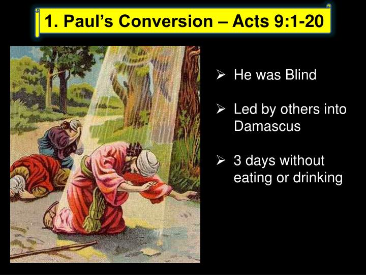 PPT Saul Paul PowerPoint Presentation ID1932702