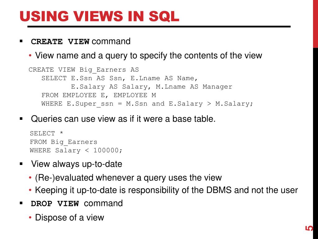 PPT Database Views PowerPoint Presentation, free download ID1932918