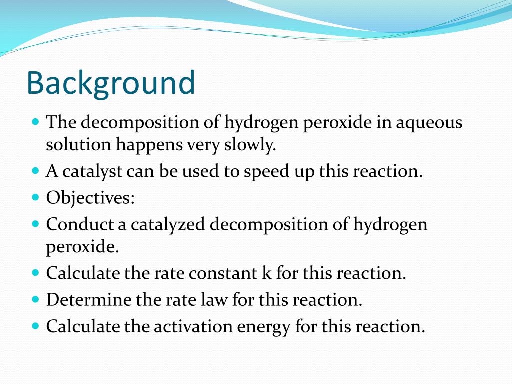 PPT of Hydrogen Peroxide PowerPoint Presentation, free