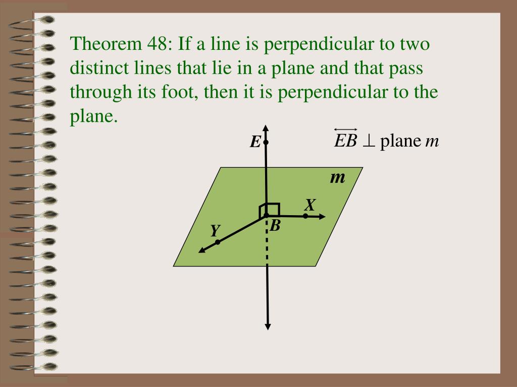 PPT 6.2 Perpendicularity of a Line and a Plane PowerPoint
