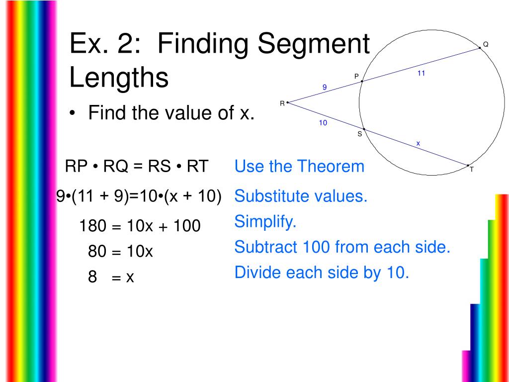 PPT 10.6 Segment Lengths in Circles PowerPoint Presentation, free