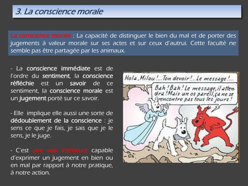 PPT II. Les formes de la conscience PowerPoint Presentation, free
