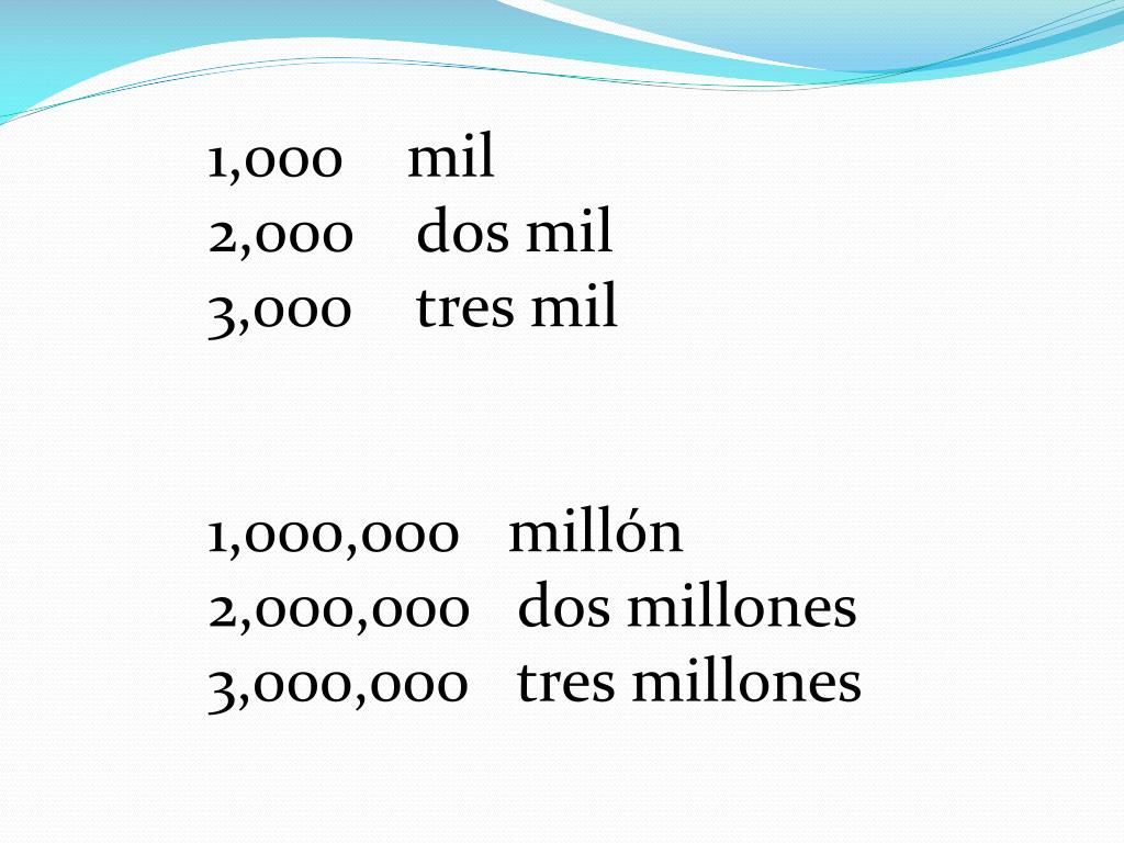 PPT aprender los números PowerPoint Presentation, free download ID