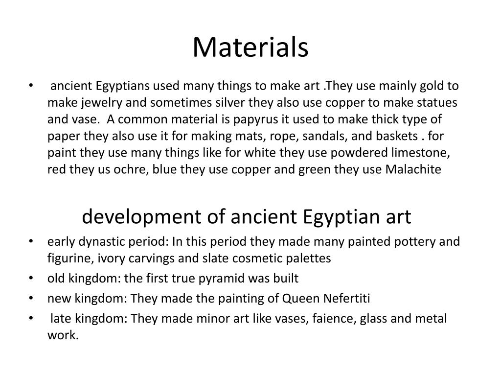 PPT Ancient Egyptian art PowerPoint Presentation, free download ID