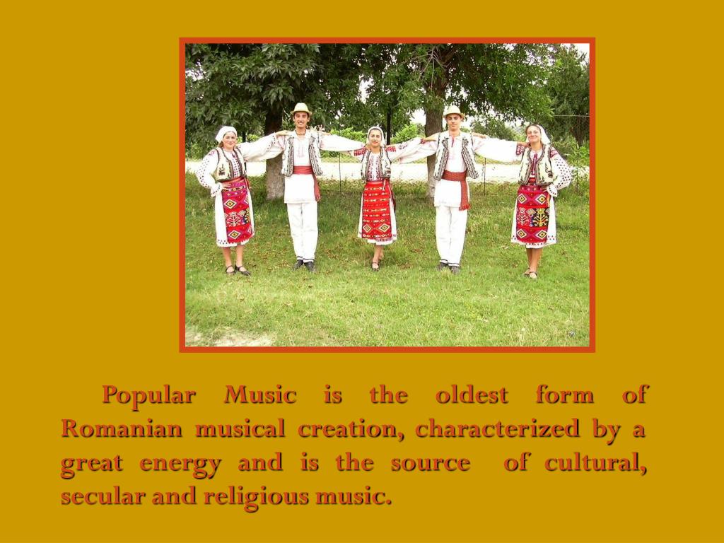 PPT Romanian Music PowerPoint Presentation, free download ID1947434