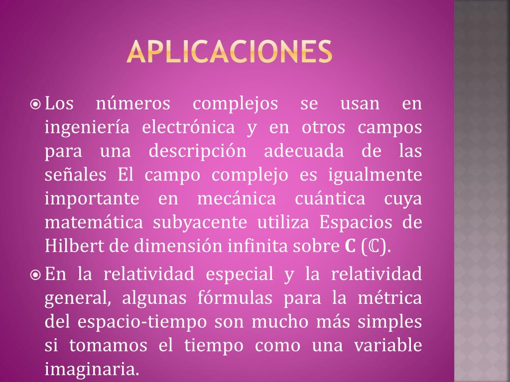PPT NÚMEROS COMPLEJOS PowerPoint Presentation, free download ID1947839