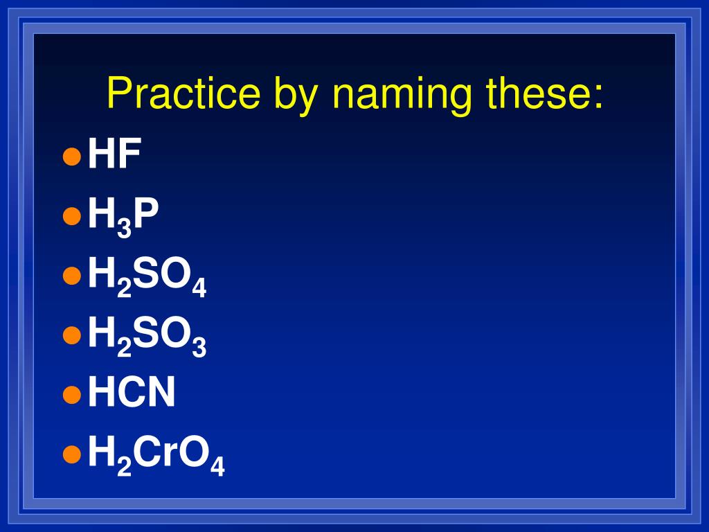 PPT Chapter 6 “Chemical Names and Formulas” PowerPoint Presentation