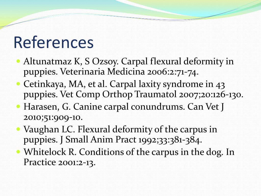 PPT Canine Carpal Laxity Syndrome PowerPoint Presentation, free