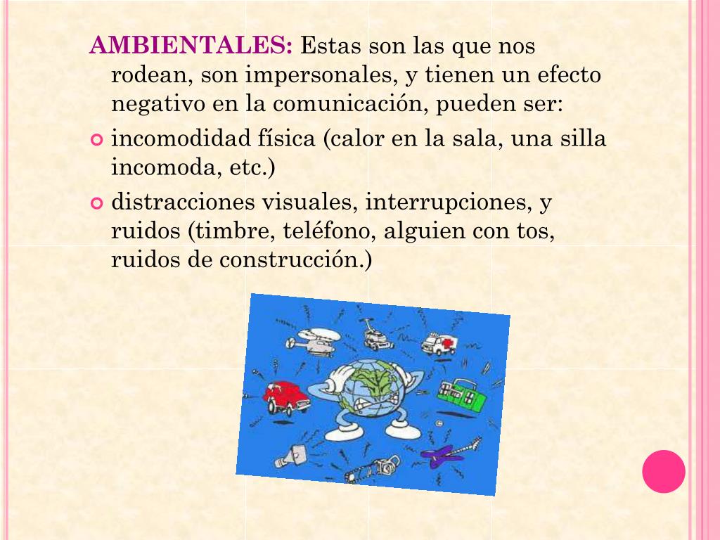 PPT °°Barreras Ambientales y Fisiológicas de la Comunicación